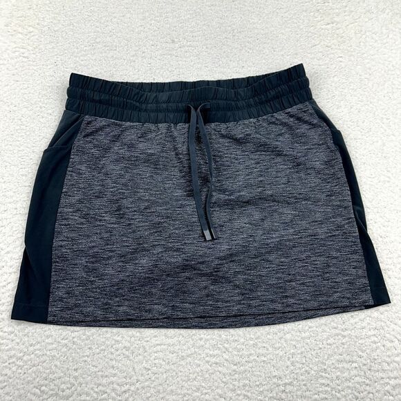 Athleta Pants - Athleta Excursion‎ Hybrid Skort Women's M Gray Lightweight Stretch Shorts Skirt